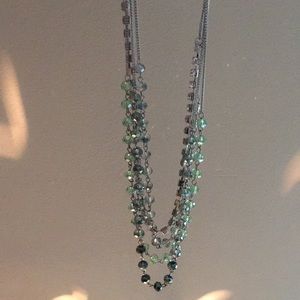 Blue and turquoise necklace